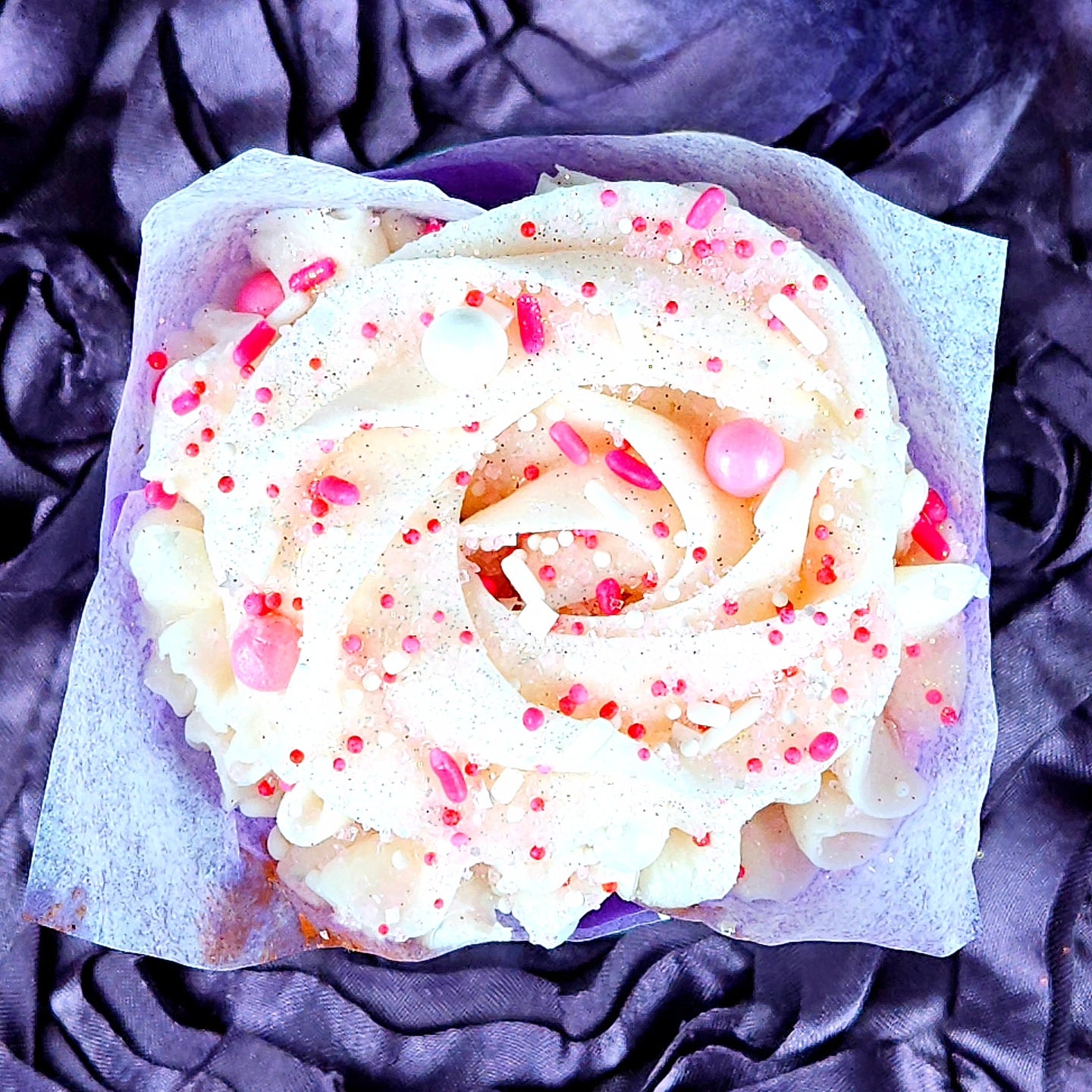 Strawberry Acai Cupcake