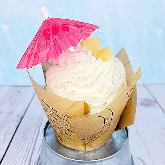 Piña Colada Cupcake