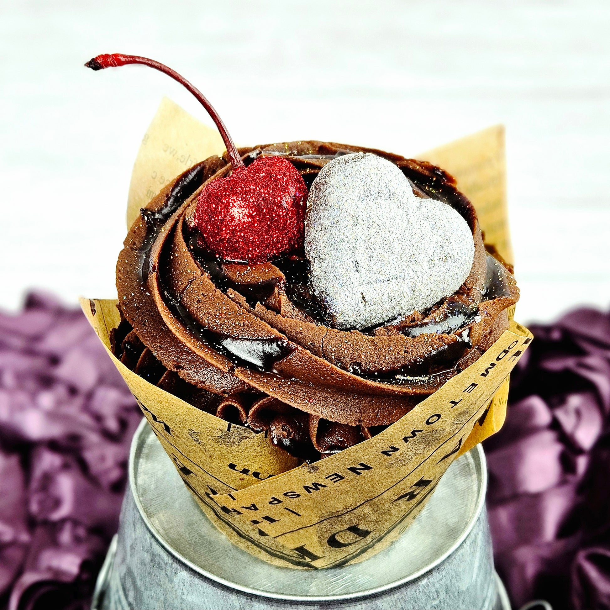 The Madam Whiskey Infused Cupcake